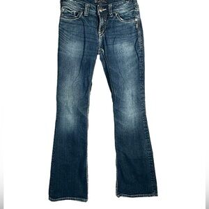 Silver Suki Surplus Bootcut Jeans Stretch Sz 28/32
